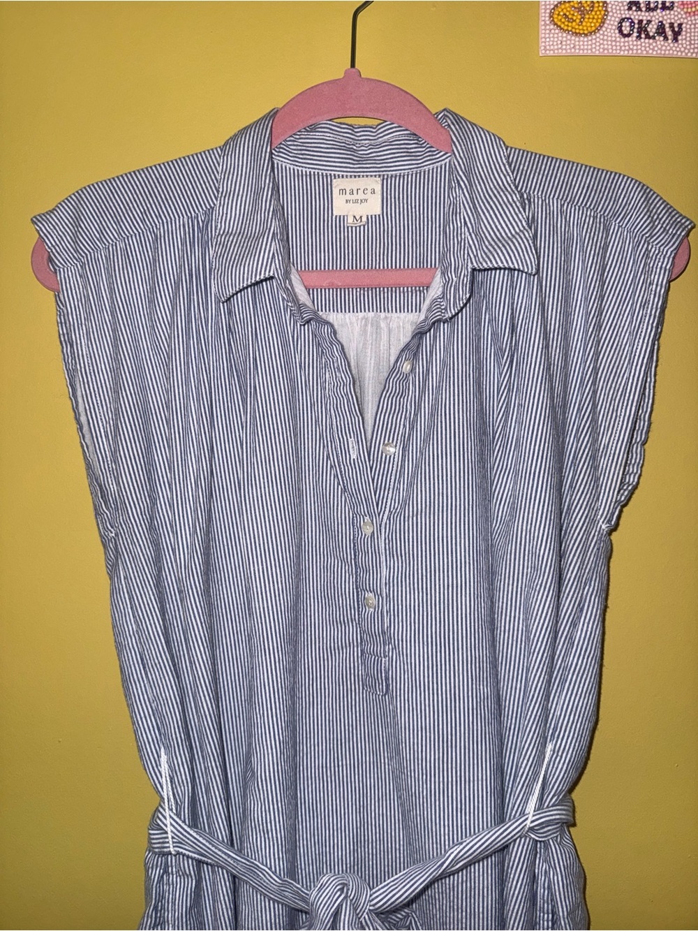 Marea by Liz Joy Cotton Shirt Dress